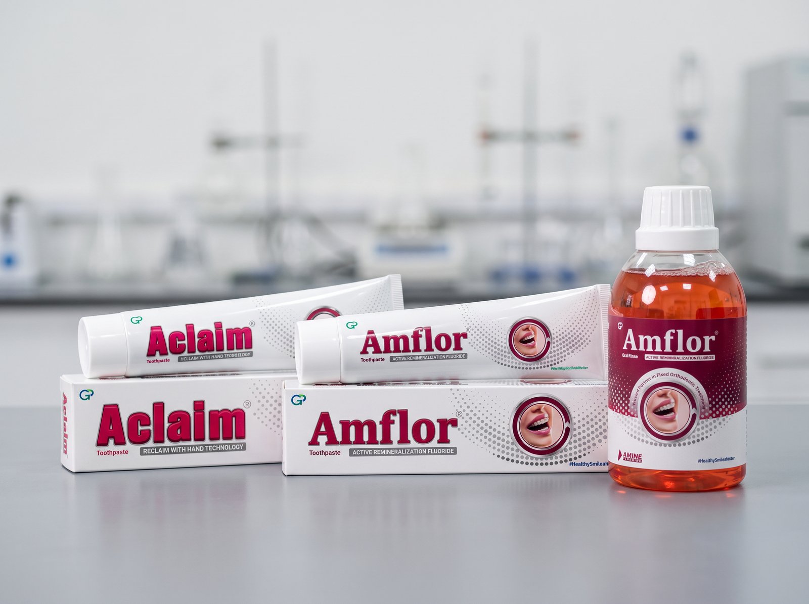 Innovative dental products including Aclaim and Amflor