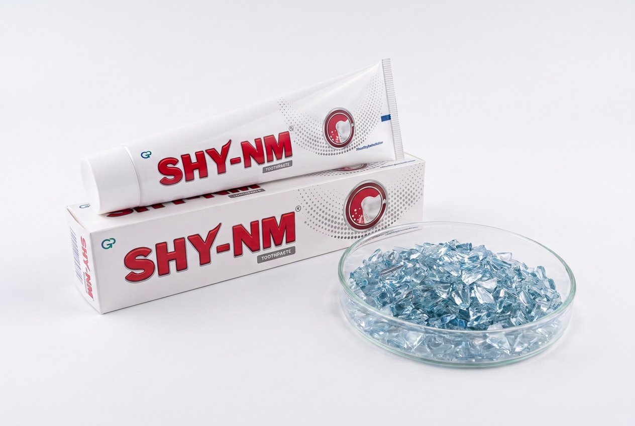 SHY-NM bioactive glass toothpaste